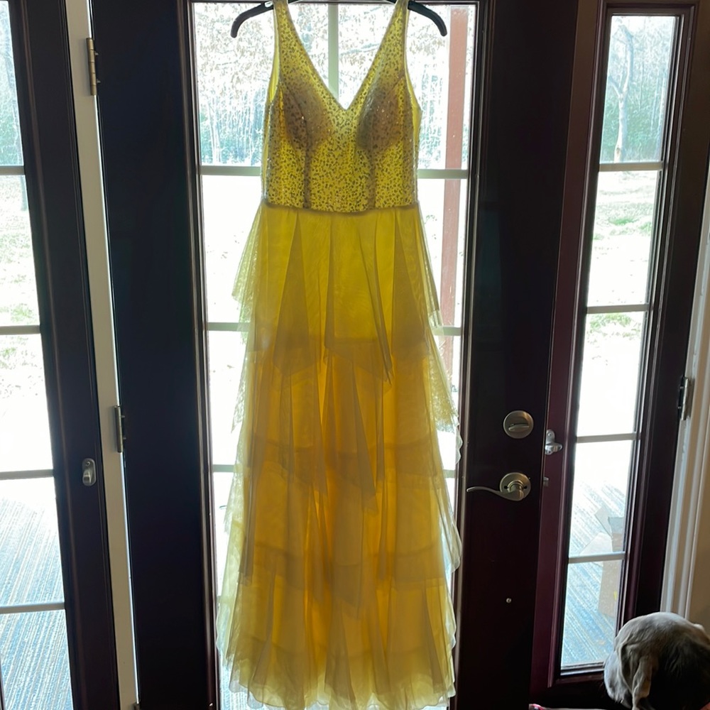 Dillards prom dress.